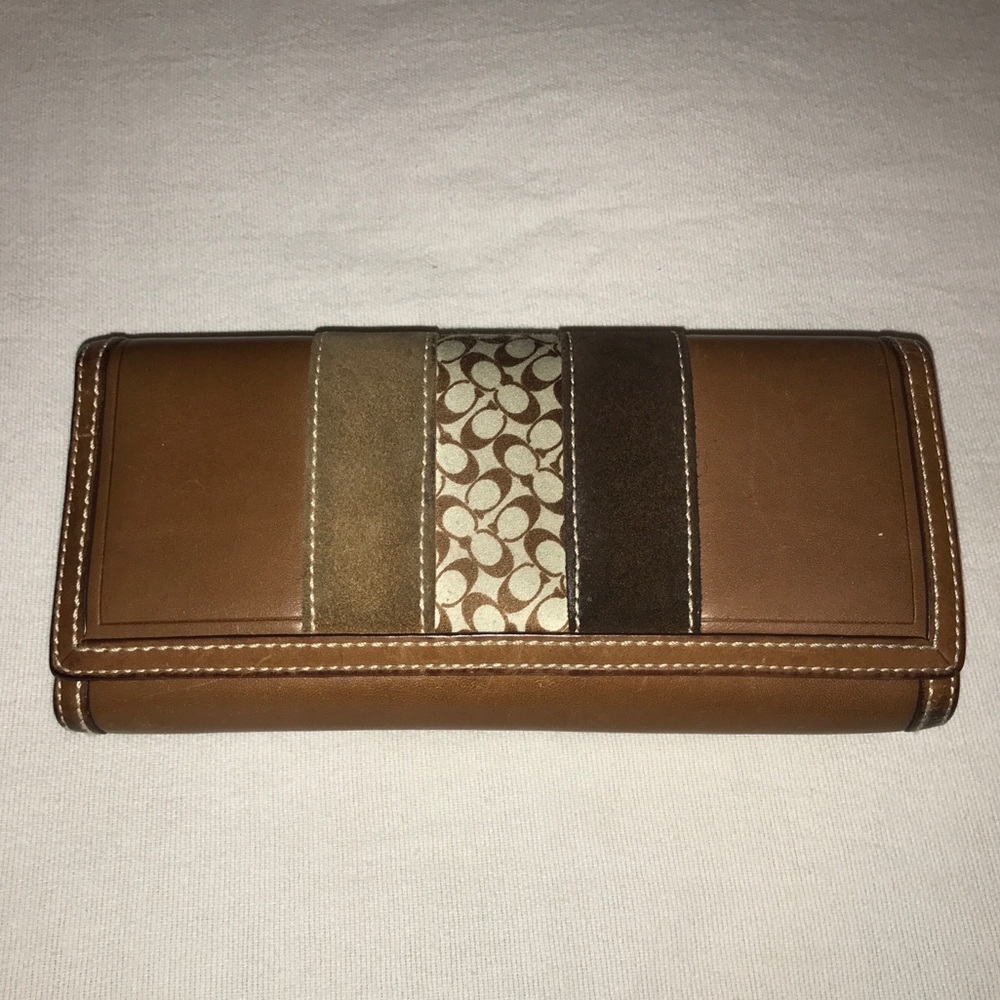 Coach Brown Leather Limited Edition wallet